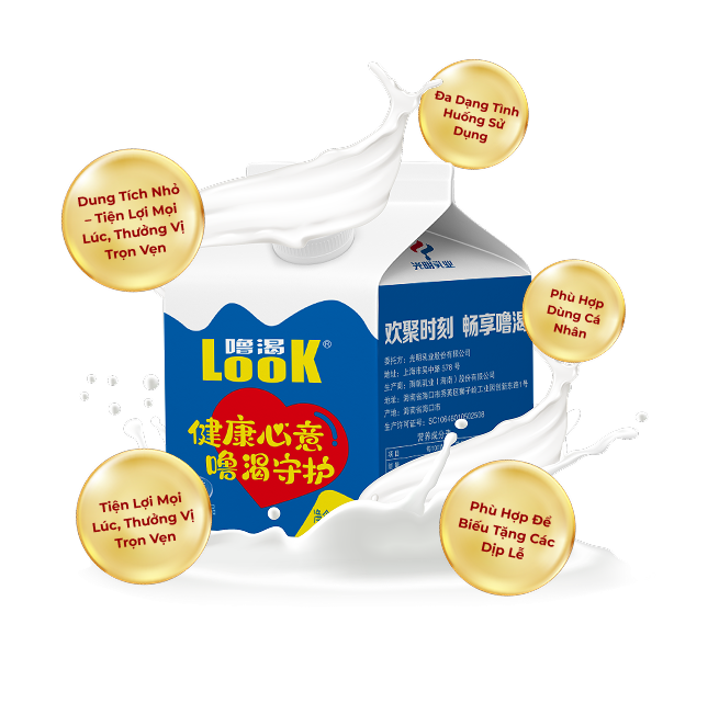 Sữa Chua Uống Vị Nguyên Bản  Bright Look 300ml